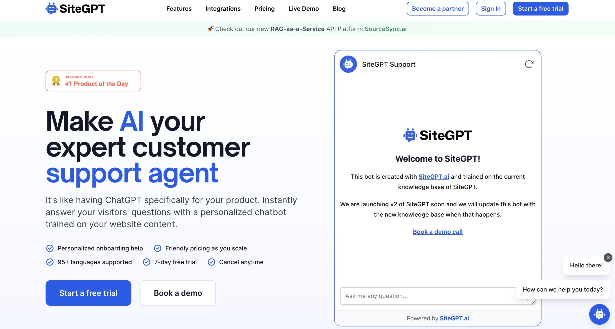 SiteGPT : Comment créer un Chatbot IA avec votre site en 2025 ?