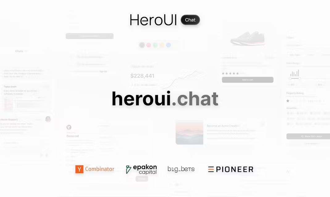 HeroUI Chat : L’outil IA pour générer des interfaces React en un instant