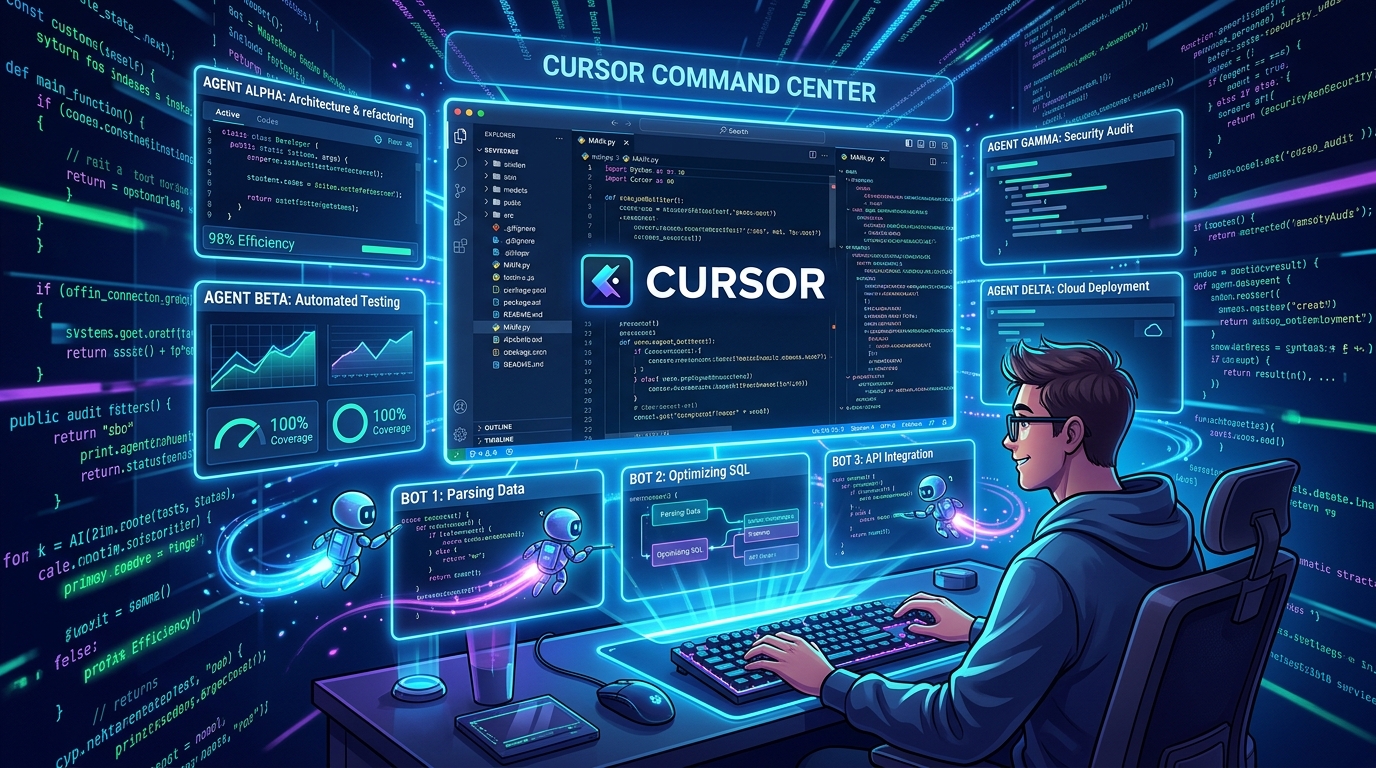 Cursor 3 orchestration agents IA