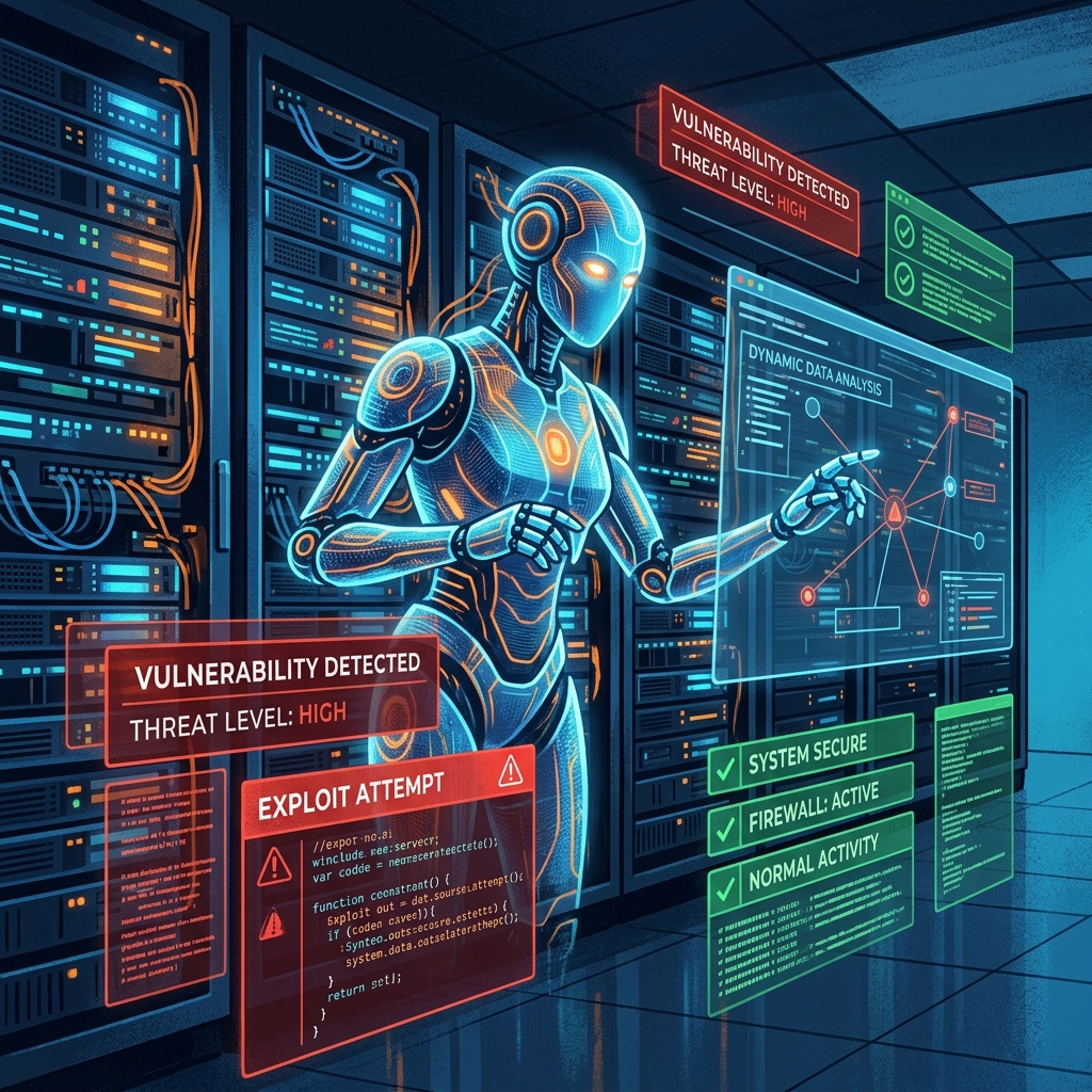 IA analysant les vulnérabilités d un réseau d entreprise