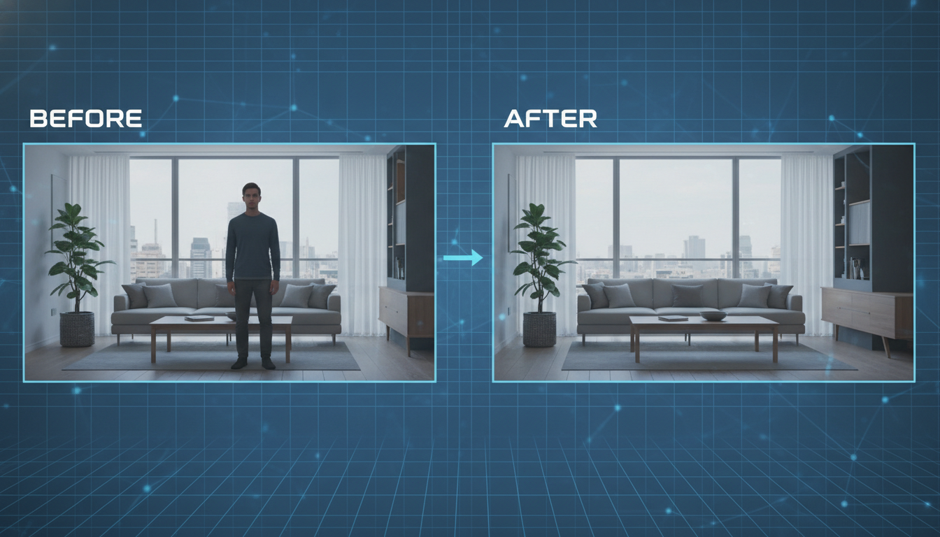 Netflix VOID - Suppression d'objets vidéo avec compréhension des interactions physiques